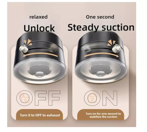 قاعدة شفط بذراع