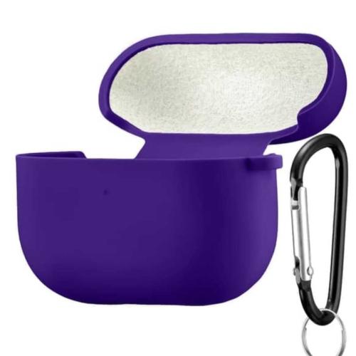 غلاف ايربودز سيليكون موف غامق