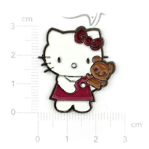 استيكر معدن قطة و دبدوب