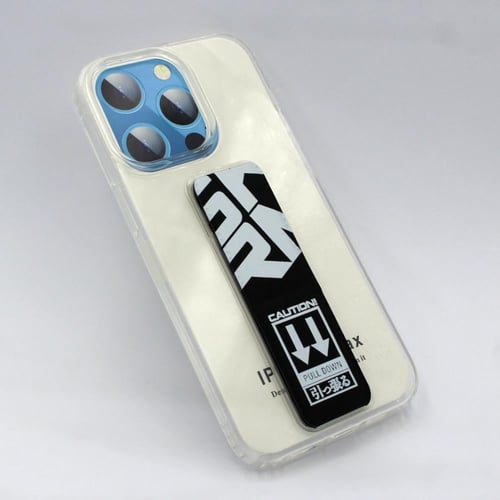 غلاف شفاف مع مسكة