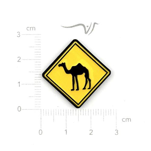 استكر معدن لوحة جمل