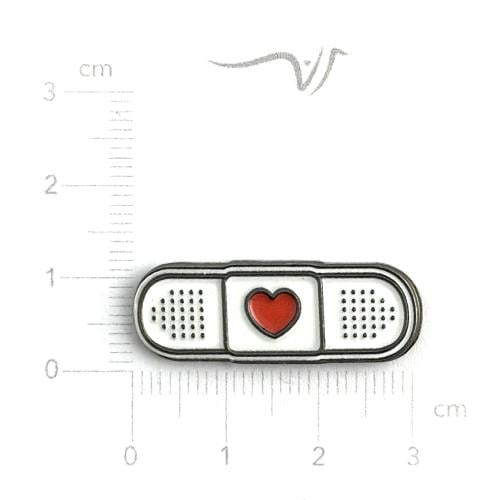 استيكر معدن لصق جروح قلب