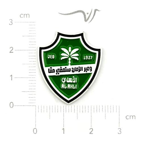 استيكر حديد الأهلي وعبر الزمان إطار أسود