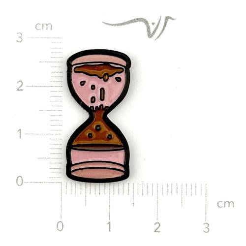 استيكر حديد ساعة رملية بنكي