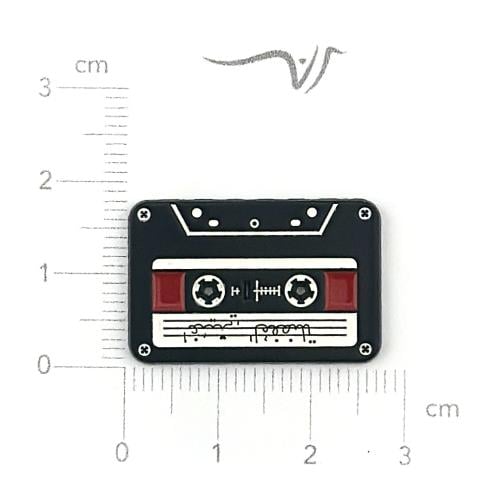 استكر معدن شريط اسود