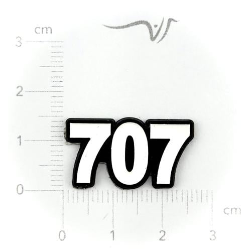 استيكر معدن 707