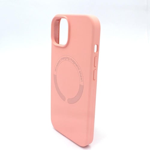 غلاف سليكون زهري