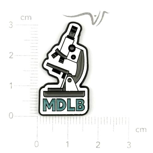 استيكر حديد مجهر مختبر