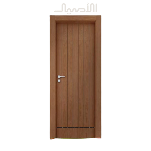 باب من نوع خشب السنديان الصوليد