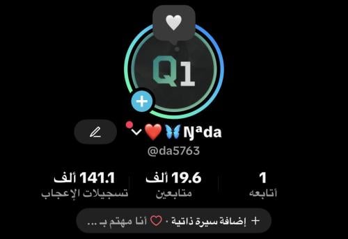 حساب تيك توك 19 الف متابع