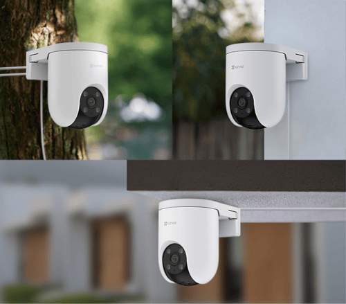 ezviz كاميرا مراقبة خارجية متحركة CS-H8c