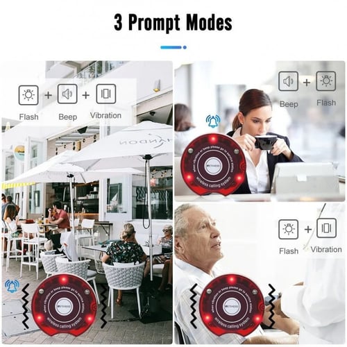 جهاز البيجر للمطاعم والكافيهات 30 قطعة