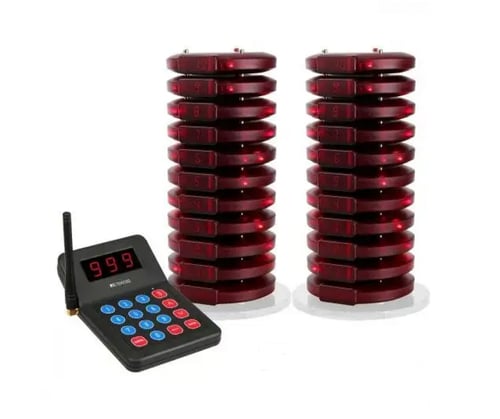 جهاز بيجر للمطاعم والكافيهات 20 قطعة TD165