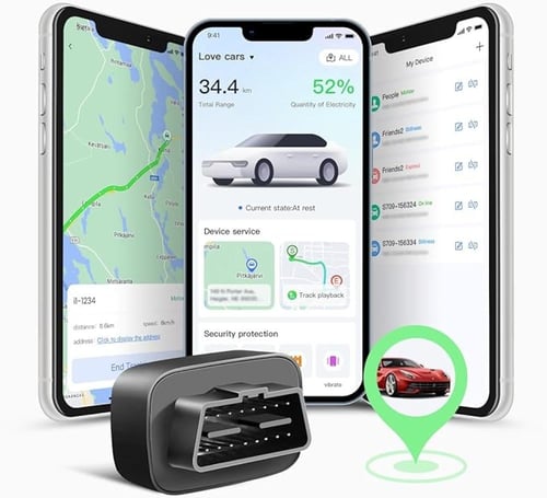 جهاز تتبع OBD صغير مخفي على BOOLSEE GPS