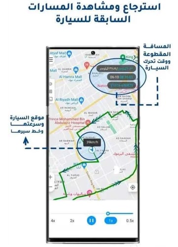 جهاز تتبع مغناطيس كبير BOOLSEE GPS