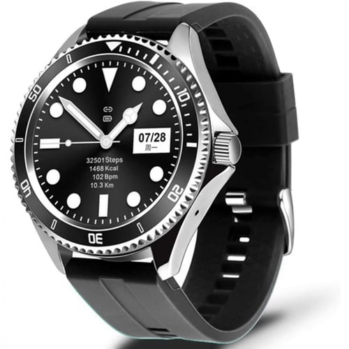 ساعة فضة مطلي رويالز الذكية شبيهة الرولكس