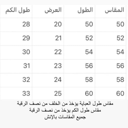 Pl25 عباية رسمية من الكريب بياقه ناعمه