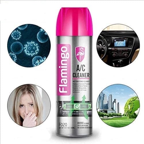 منظف مكيف فلامنجو فعال للسيارة