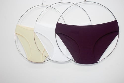 كلوت نسائي مخطط قطن تركي 6 حبات