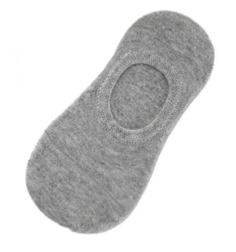 جوارب غير مرئية بلون موحد 6زوج