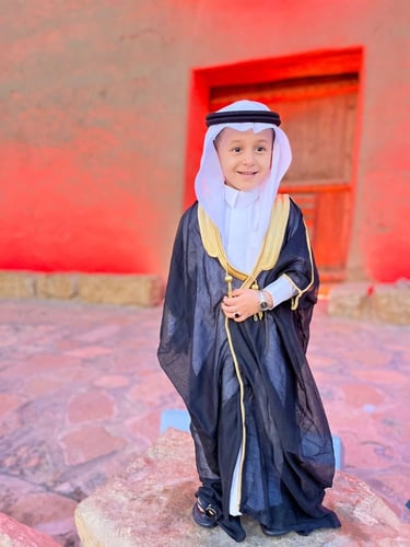 مشلح أطفال مع تطريز الاسم