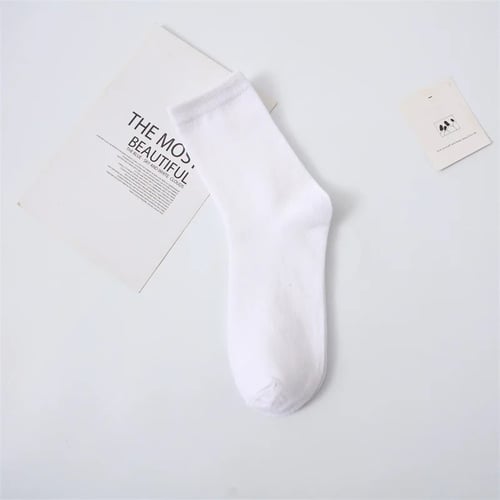 جوارب اطفال قطن طويل 10 ازواج