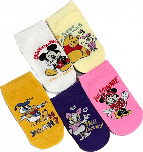 جوارب شخصيات كرتونية أطفال 12زوج