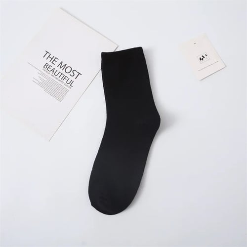 جوارب اطفال قطن طويل 10 ازواج