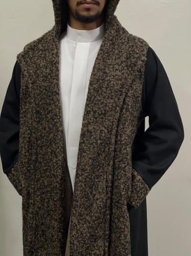 فروة صوف للجنسين بدون بطانة داخلية