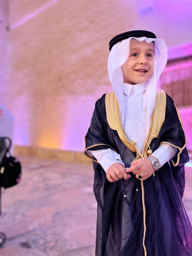 مشلح أطفال مع تطريز الاسم