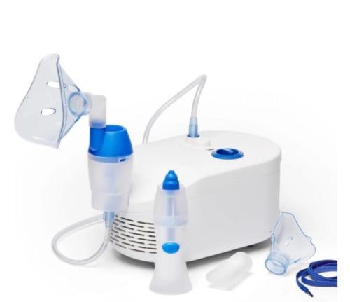 جهاز استنشاق أومرون مع دش منظف للأنف – 2 في 1 للعن...