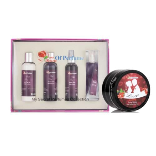 طقم عطور BlackBerry + زبدة جسم بالتوت البري