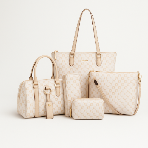 مجموعة حقائب نسائية 5 قطع