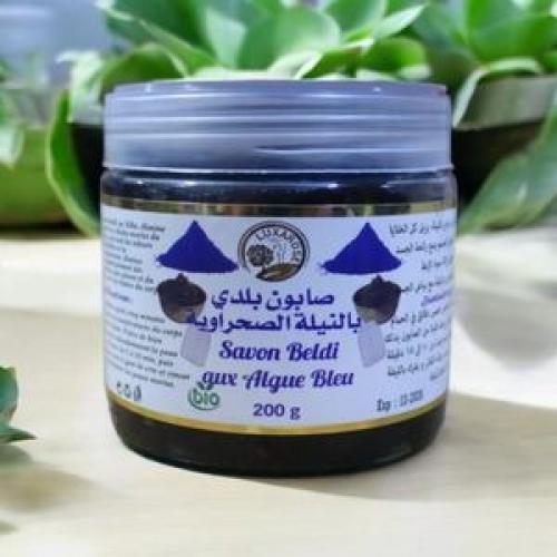 صابون بلدي بالنيلة الصحراوية - لتعزيز جمال البشرة...