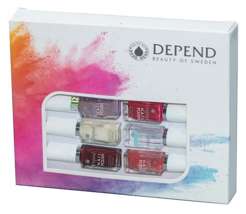 مجموعة طلاء الاظافر ديبيند من إكزوتيك ( الوان متنو...