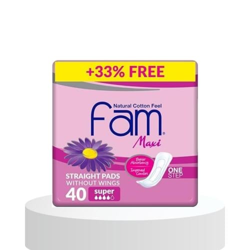 فوط نسائية بدون أجنحة حجم كبير مفام ماكسي
