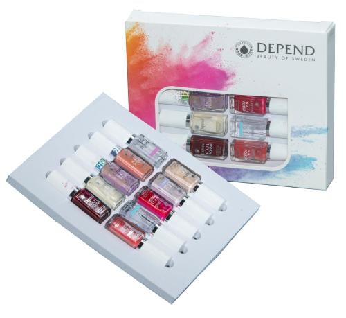 مجموعة طلاء الاظافر ديبيند من إكزوتيك ( الوان متنو...