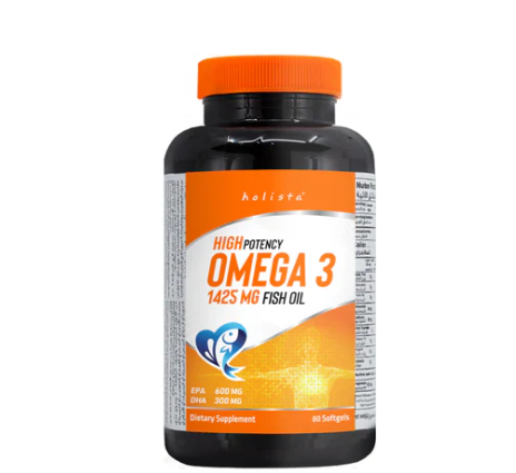 أوميغا 3 كبسولات زيت السمك - لدعم صحة القلب