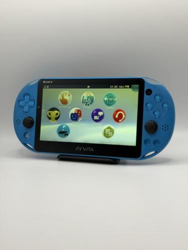 PS Vita Slim — Aqua Blue (مع الشاحن)