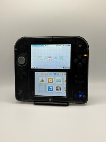 Nintendo 2DS — Transparent Black (مع الشاحن)