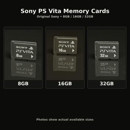 Sony PS Vita Memory Card — بطاقة ذاكرة أصلية