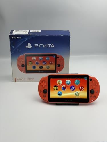 PS Vita Slim — Neon Orange (كامل في العلبة) (نسخة نادرة)