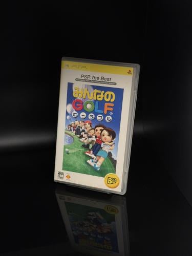 Minna no Golf Portable (PSP the Best) (كامل مع الكرتون) نسخة يابانية