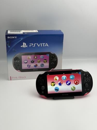PS Vita Slim — Pink/Black (كامل في العلبة) (نسخة نادرة)