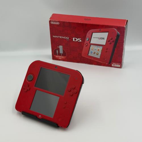 Nintendo 2DS — Crimson Red (كامل في العلبة)