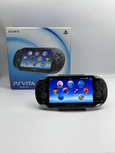 PS Vita OLED — Crystal Black (كامل في العلبة)