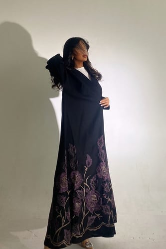 0113 - عباية بنفسج