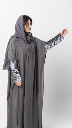 ًًًW24 | عباية سكارف PURE SILk