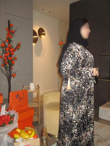 عباية نص كلوش دبل فيس 926