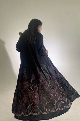 0113 - عباية بنفسج